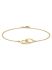 Geelgouden armband met ovale schakels