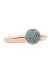 Stardust ring ice blue diamant