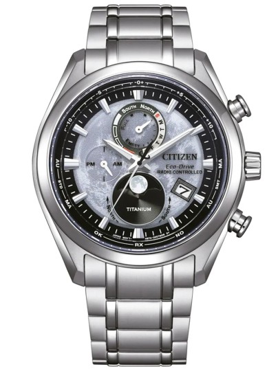 BY1010-81H Super Titanium Radio Controlled Moonphase