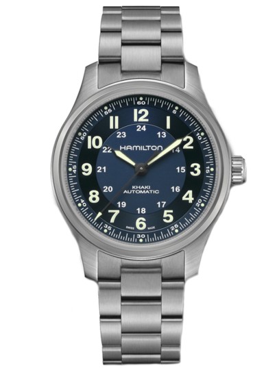 H70545140 Khaki Field Titanium 42mm