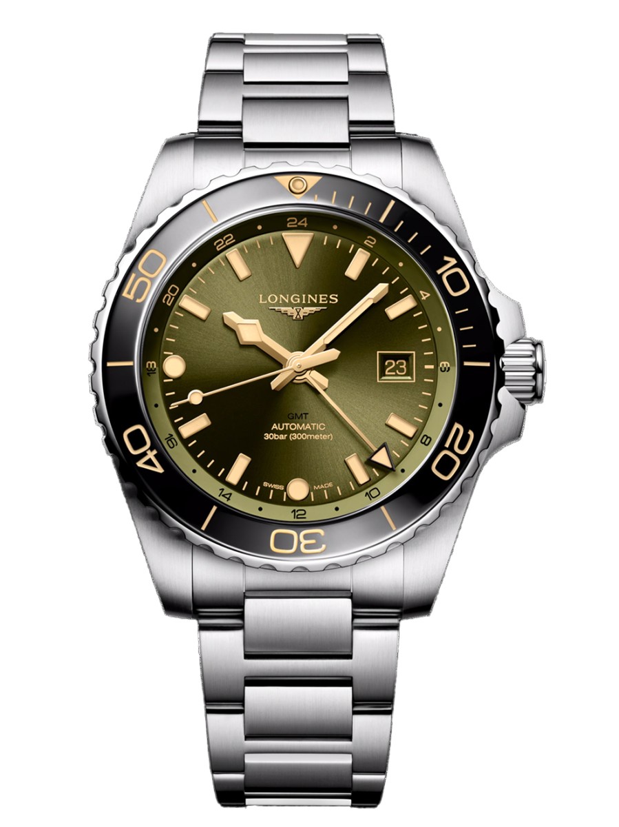 L3.890.4.06.6 - HydroConquest Auto GMT 43mm