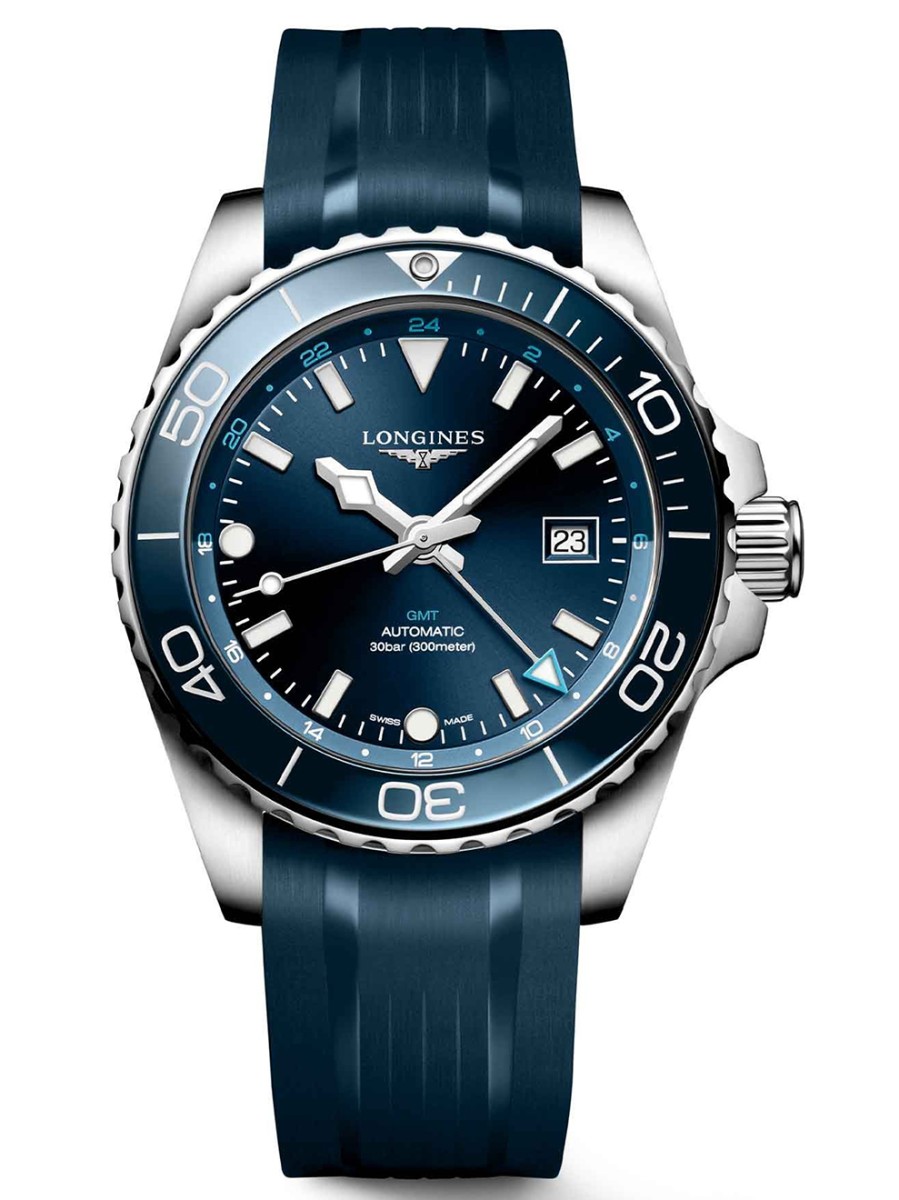 L3.890.4.96.9 - HydroConquest Auto GMT 43mm