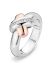 TM1079D2P - ring Kusje met diamant