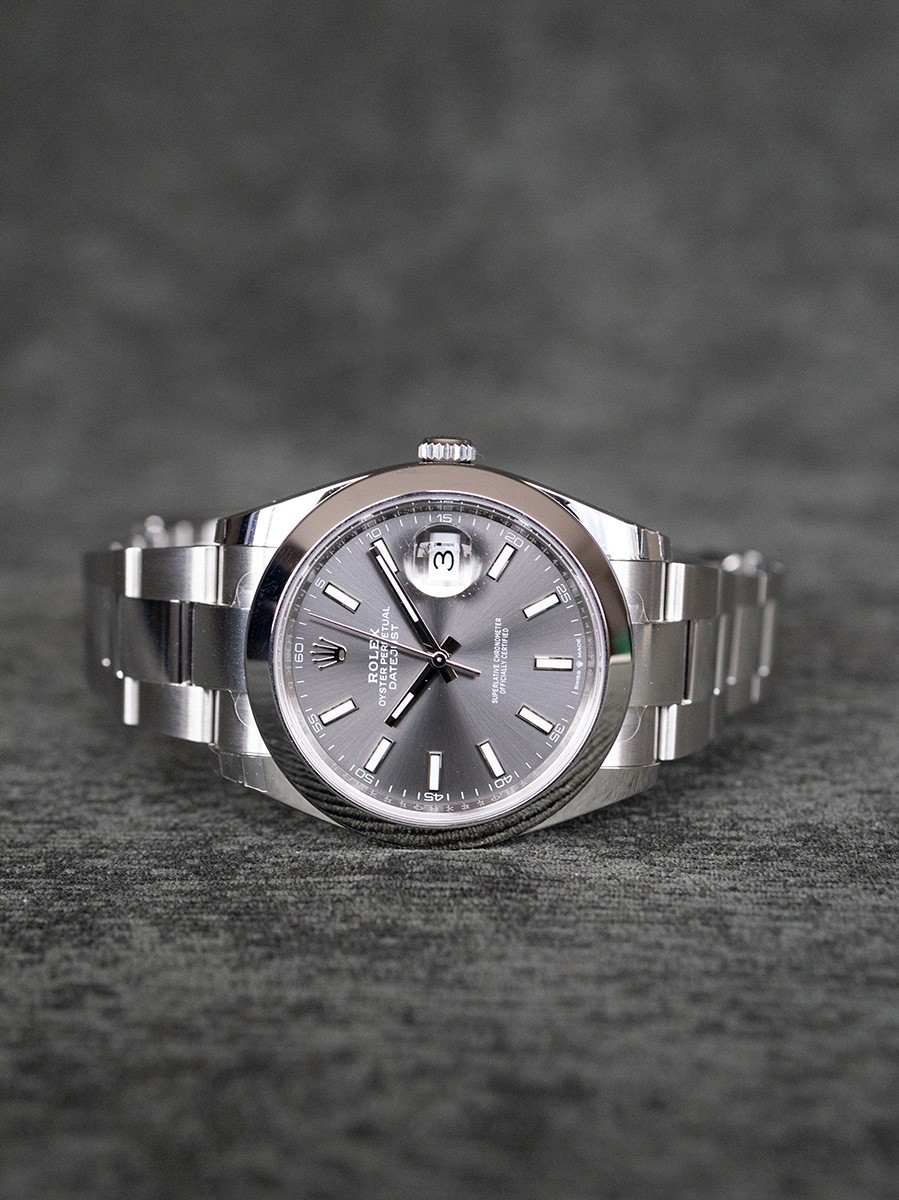 Rolex Datejust 126300 41mm + Horlogewinder