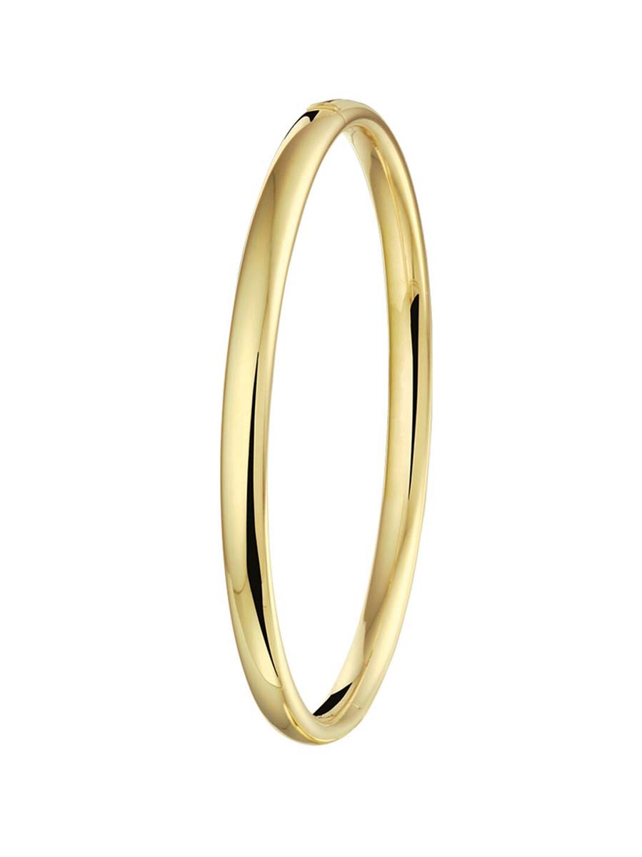 Geelgouden bangle 5mm massief