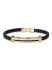 Stalen armband met geelgoud br-or04cty