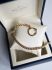 Vintage geelgouden horlogeketting gourmet - 235 gr