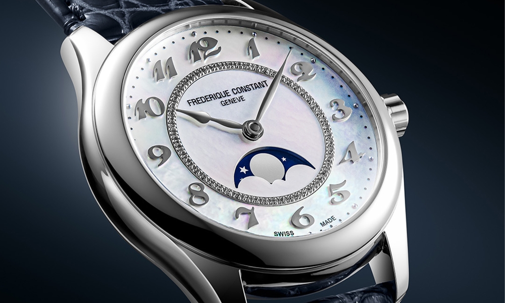 Ontdek het Frederique Constant Classics Elegance Luna horloge